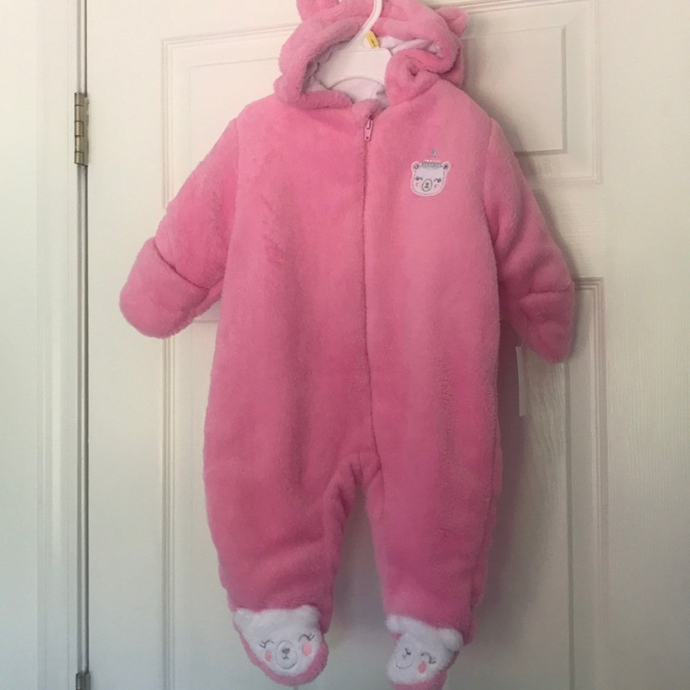 Baby one piece winter outfit